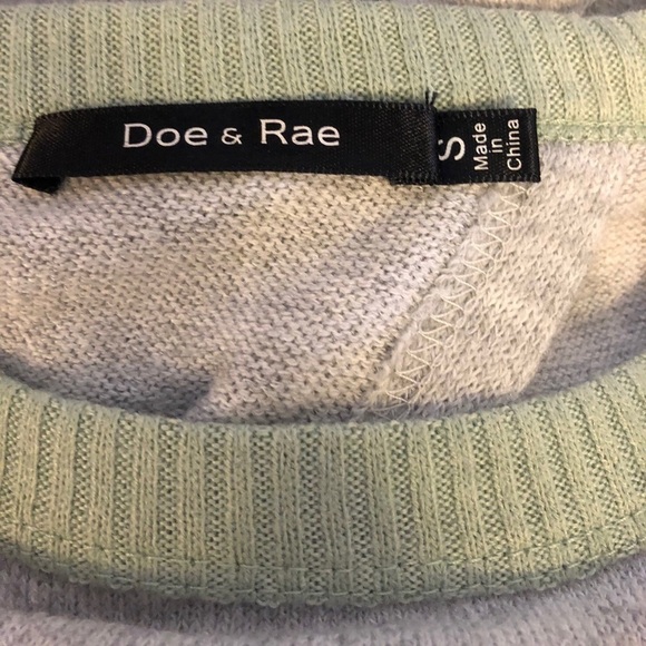 Open Cross Back Sweater by Doe & Rae - Picture 2 of 6